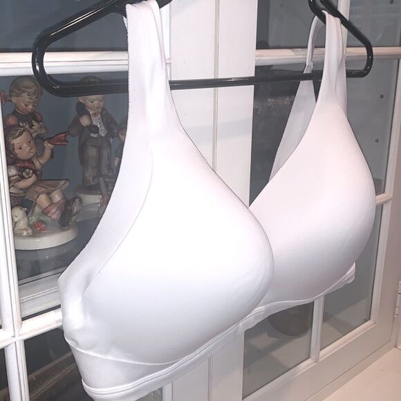 Warners No Side Effects Full Coverage Wirefree Bra White Womens Sz 2XL - Picture 4 of 8